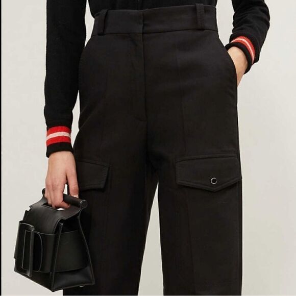 SANDRO Hodei Cargo Black Trouser - Picture 16 of 16